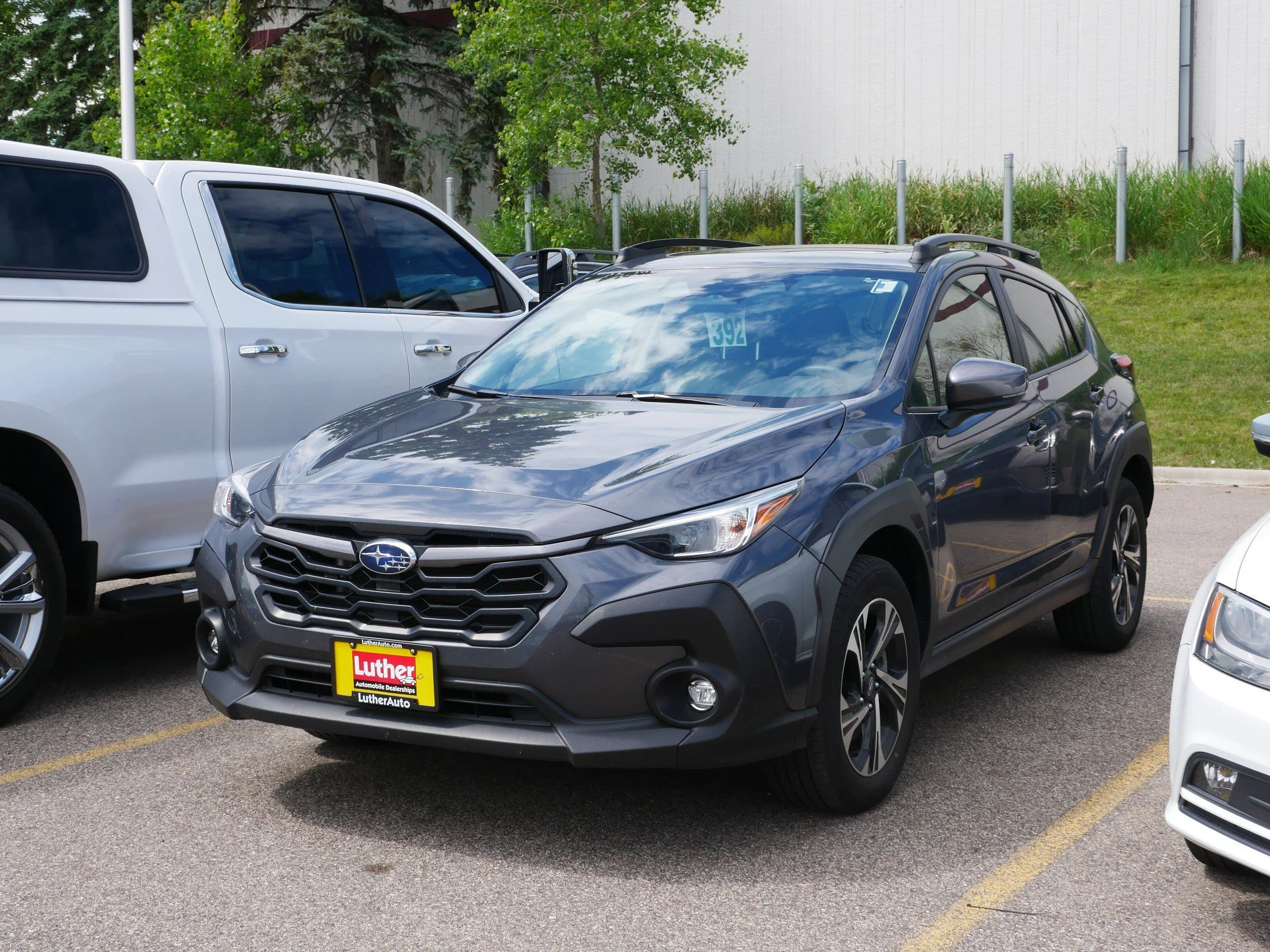 Used 2024 Magnetite Gray Metallic Subaru Premium image 3