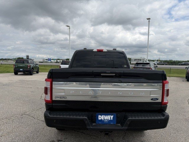 Used 2022 Black Metallic Ford Platinum image 6