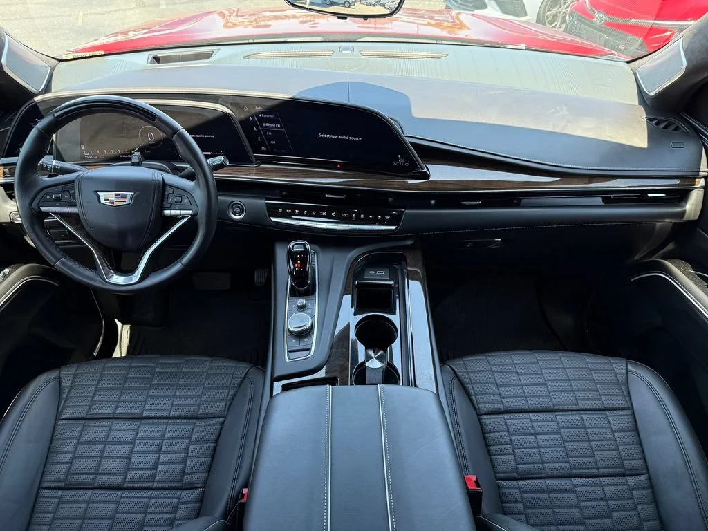 Used 2024 Radiant Red Tintcoat Cadillac Sport Platinum image 22