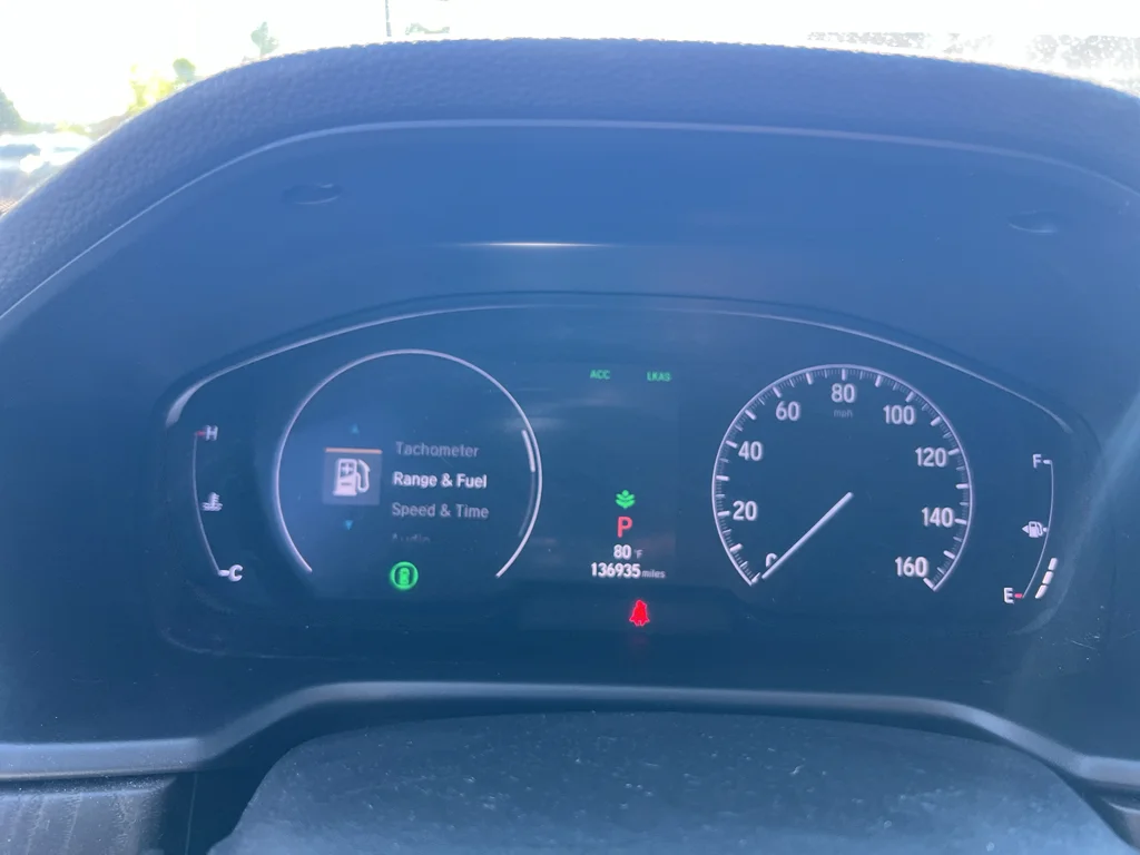 Used 2020 Platinum White Pearl Honda EX-L image 14