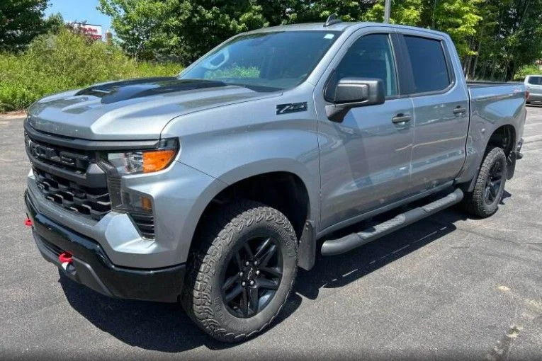 Used 2023 Gray Chevrolet Custom Trail Boss image 2