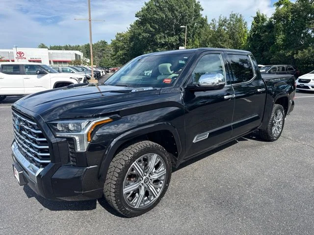 Used 2023 Midnight Black Metallic Toyota Capstone image 8