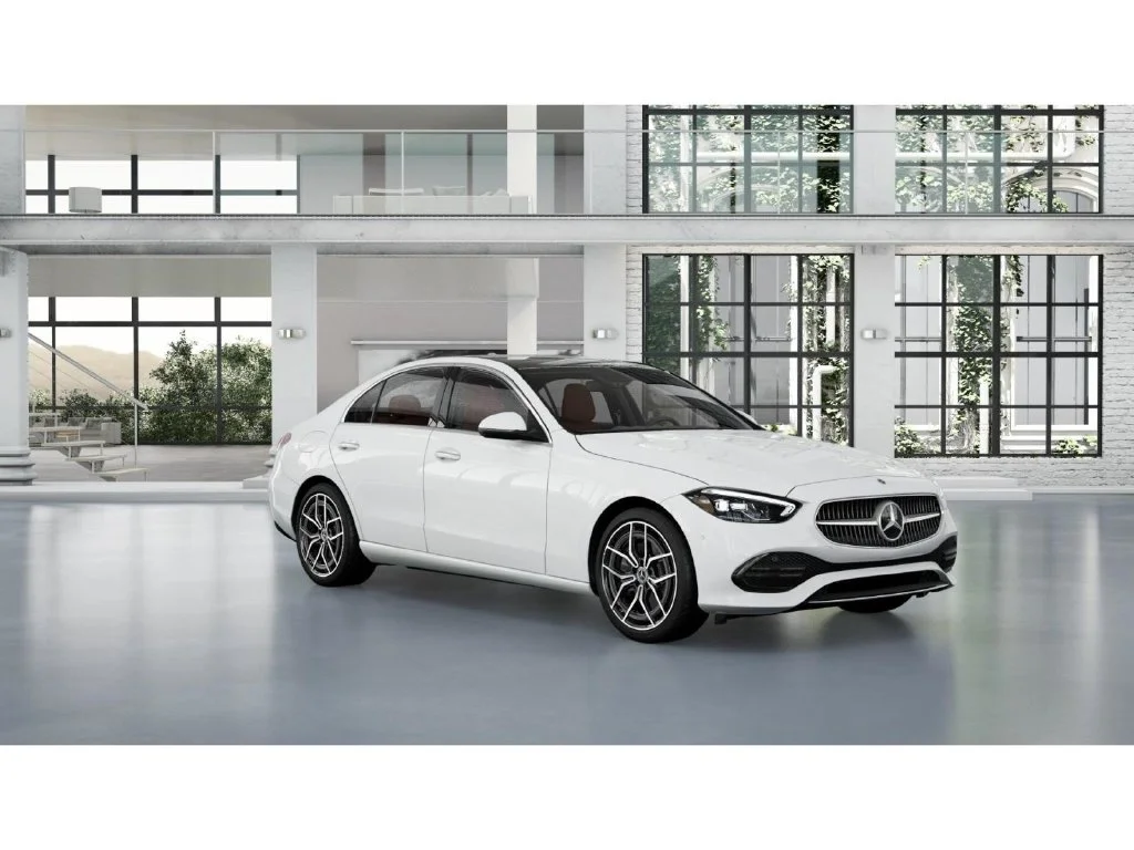 New 2027 White Mercedes-Benz C 300 image 11