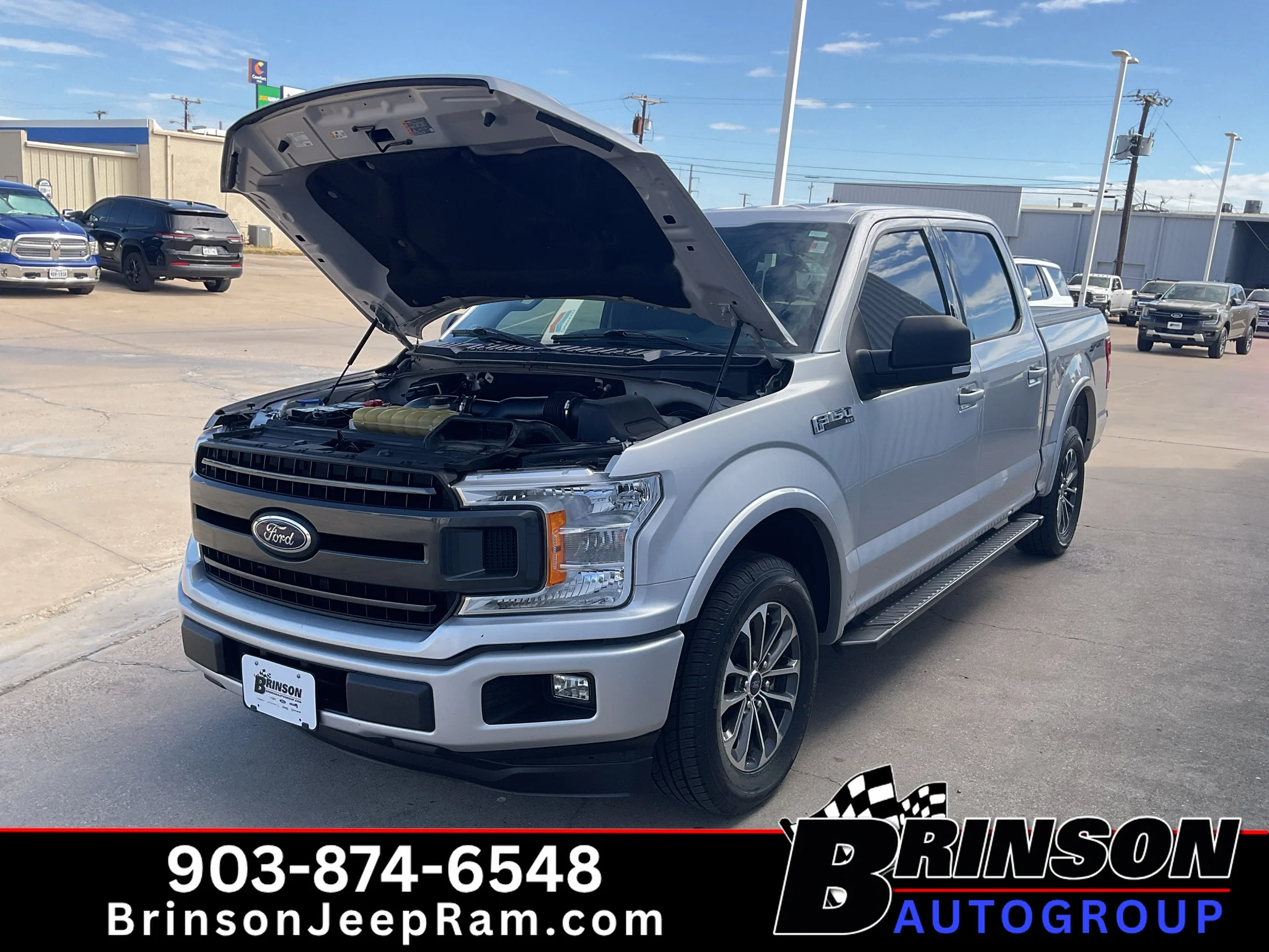 Used 2019 Ingot Silver Metallic Ford XLT image 34