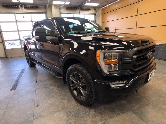Certified Used 2023 Black Metallic Ford XLT image 1