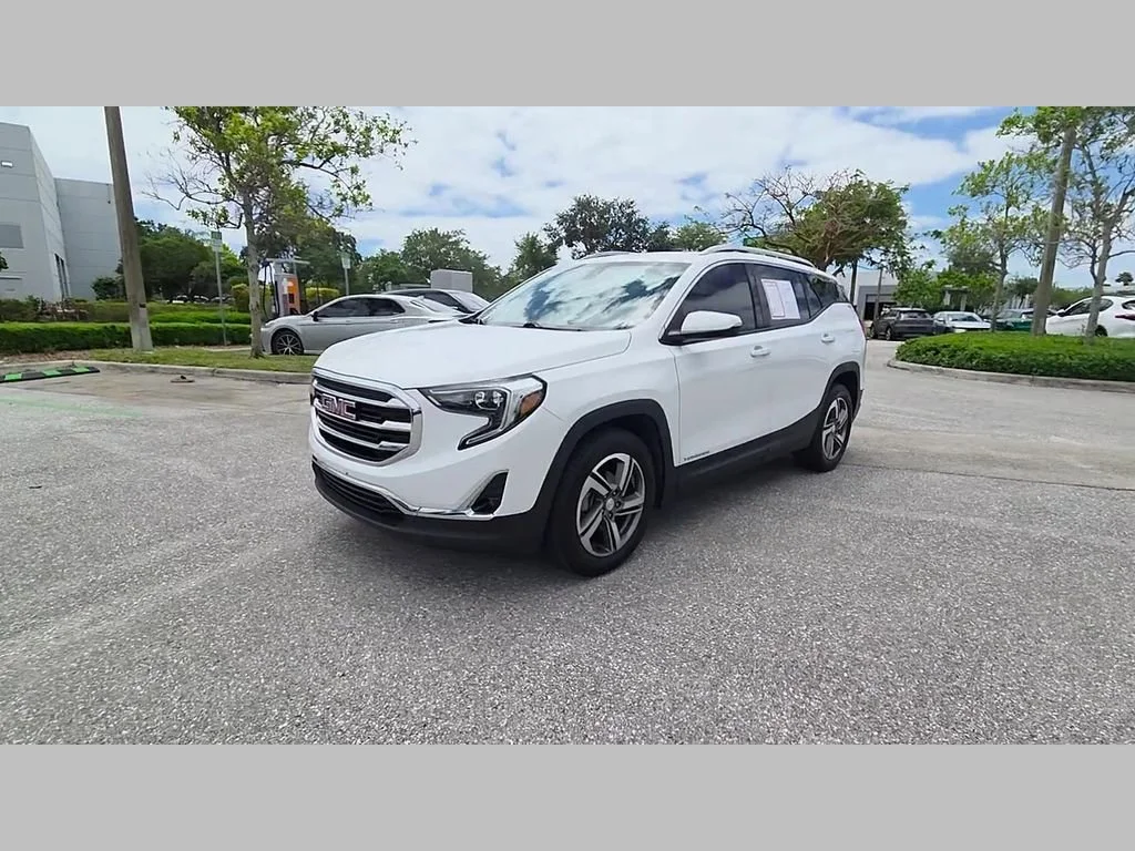 Used 2020 Summit White GMC SLT image 48