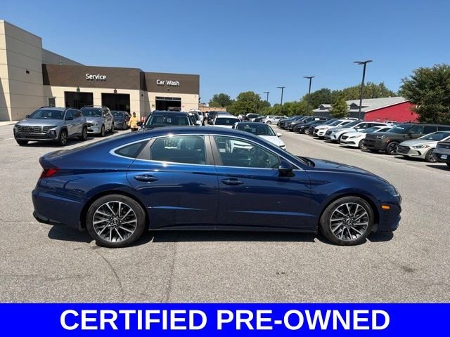 Certified Used 2021 Blue Hyundai Limited image 27