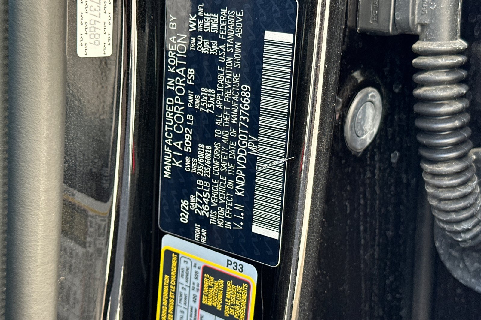 Used 2026 Black Kia EX image 34