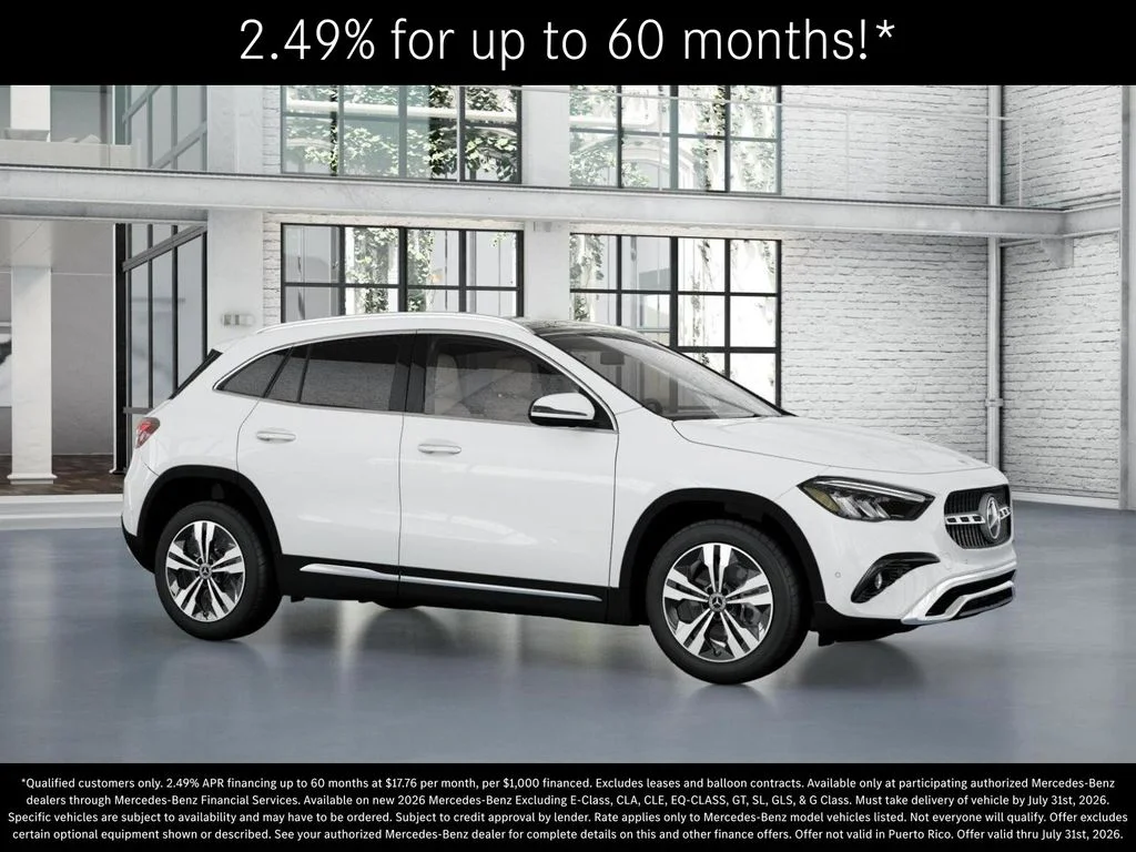 New 2026 Polar White Mercedes-Benz GLA 250 image 13
