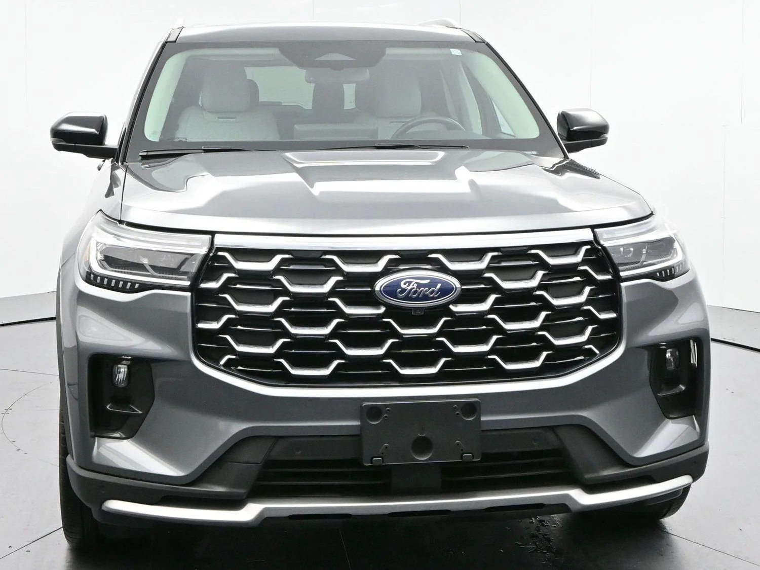 Used 2025 Carbonized Gray Ford Platinum image 2