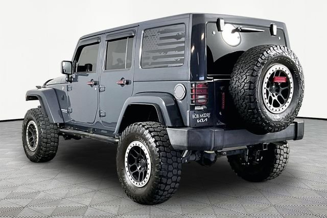 Used 2017 Black Jeep Unlimited Rubicon image 4