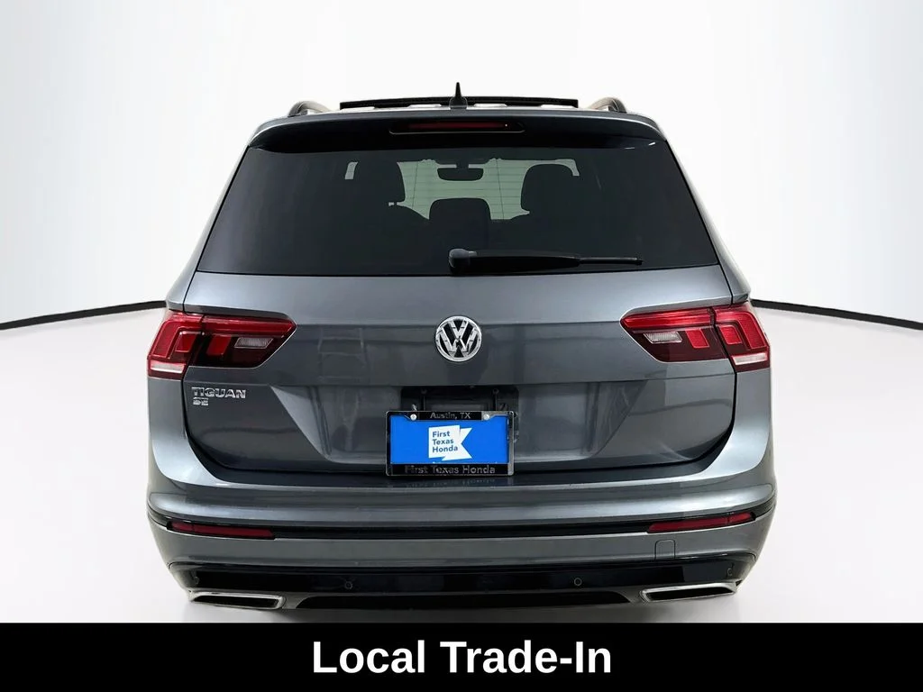 Used 2021 Platinum Gray Metallic Volkswagen 2.0T SE R-Line Black image 6