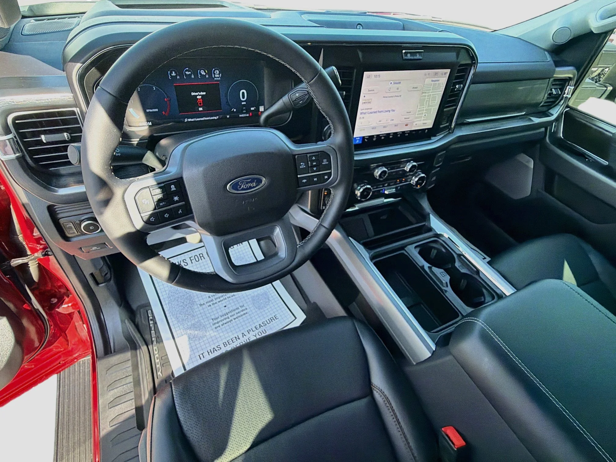 Used 2025 Ruby Red Metallic Ford LARIAT image 24