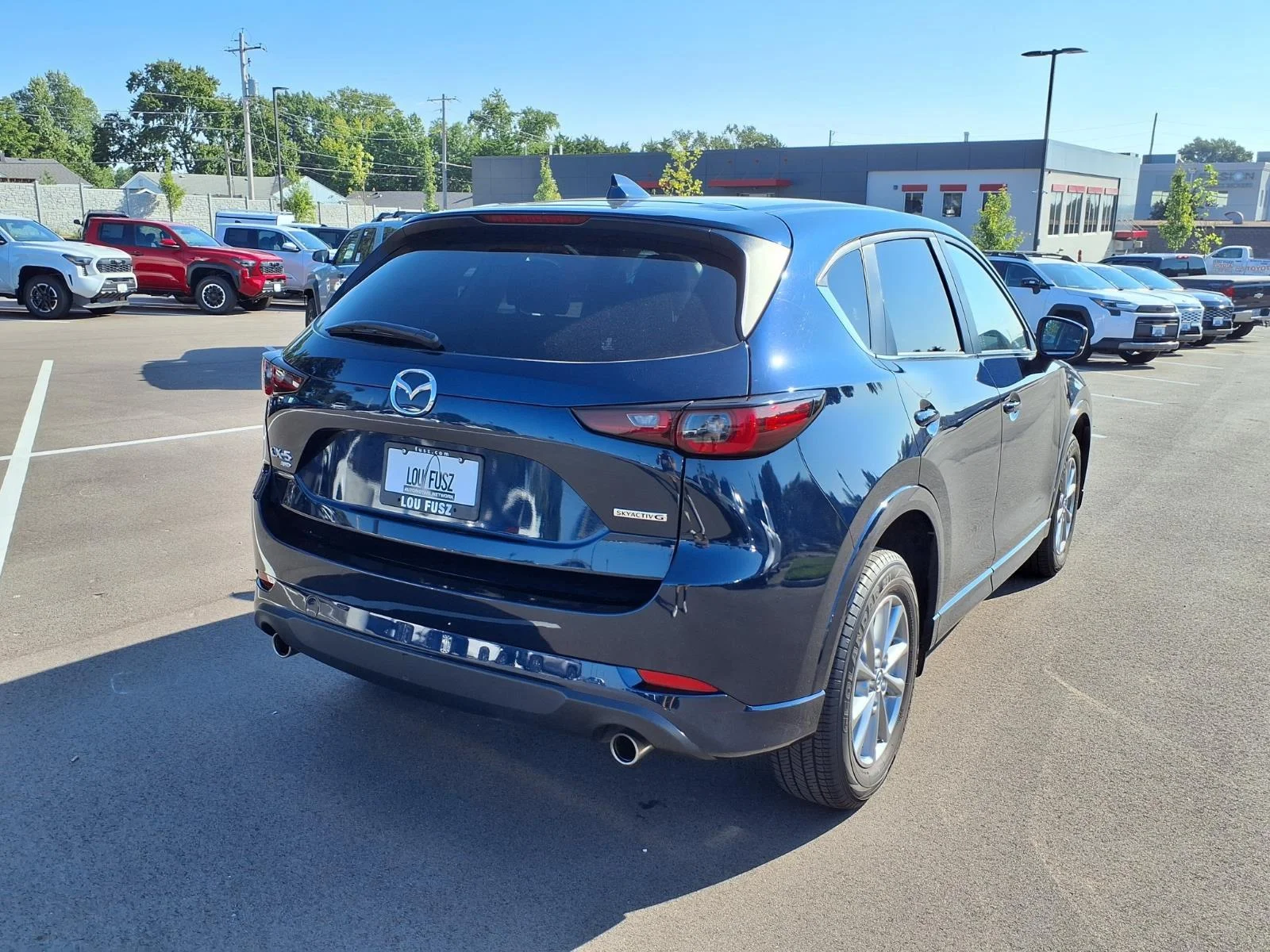 Used 2025 Deep Crystal Blue Mica Mazda 2.5 S Select Package image 4