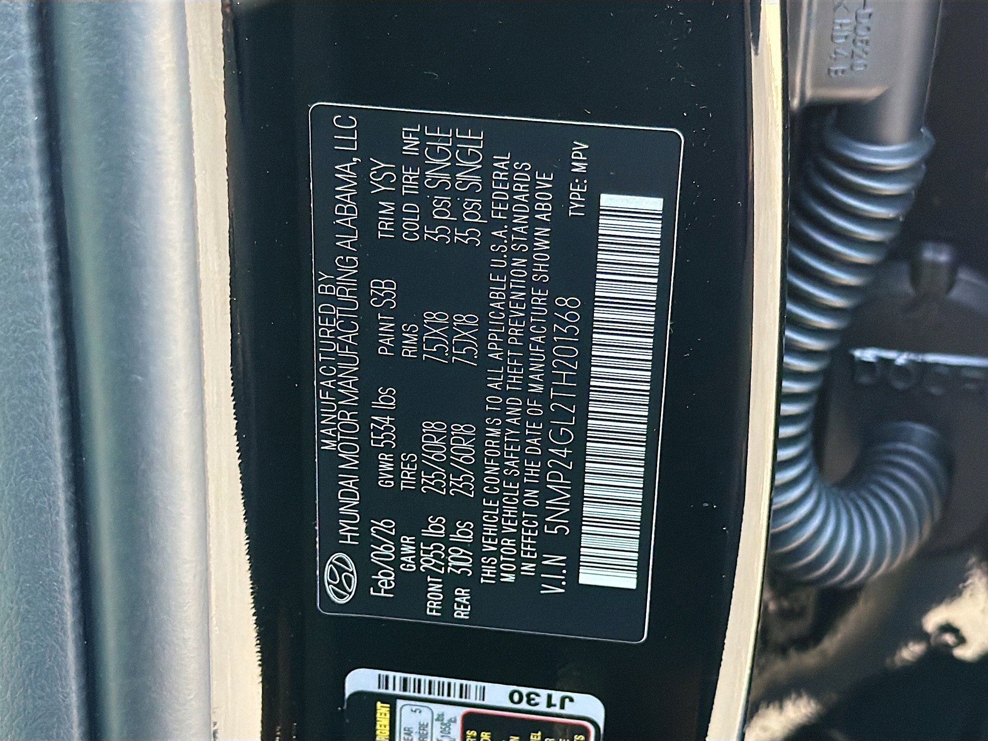 New 2026 Phantom Black Hyundai SEL FWD image 72
