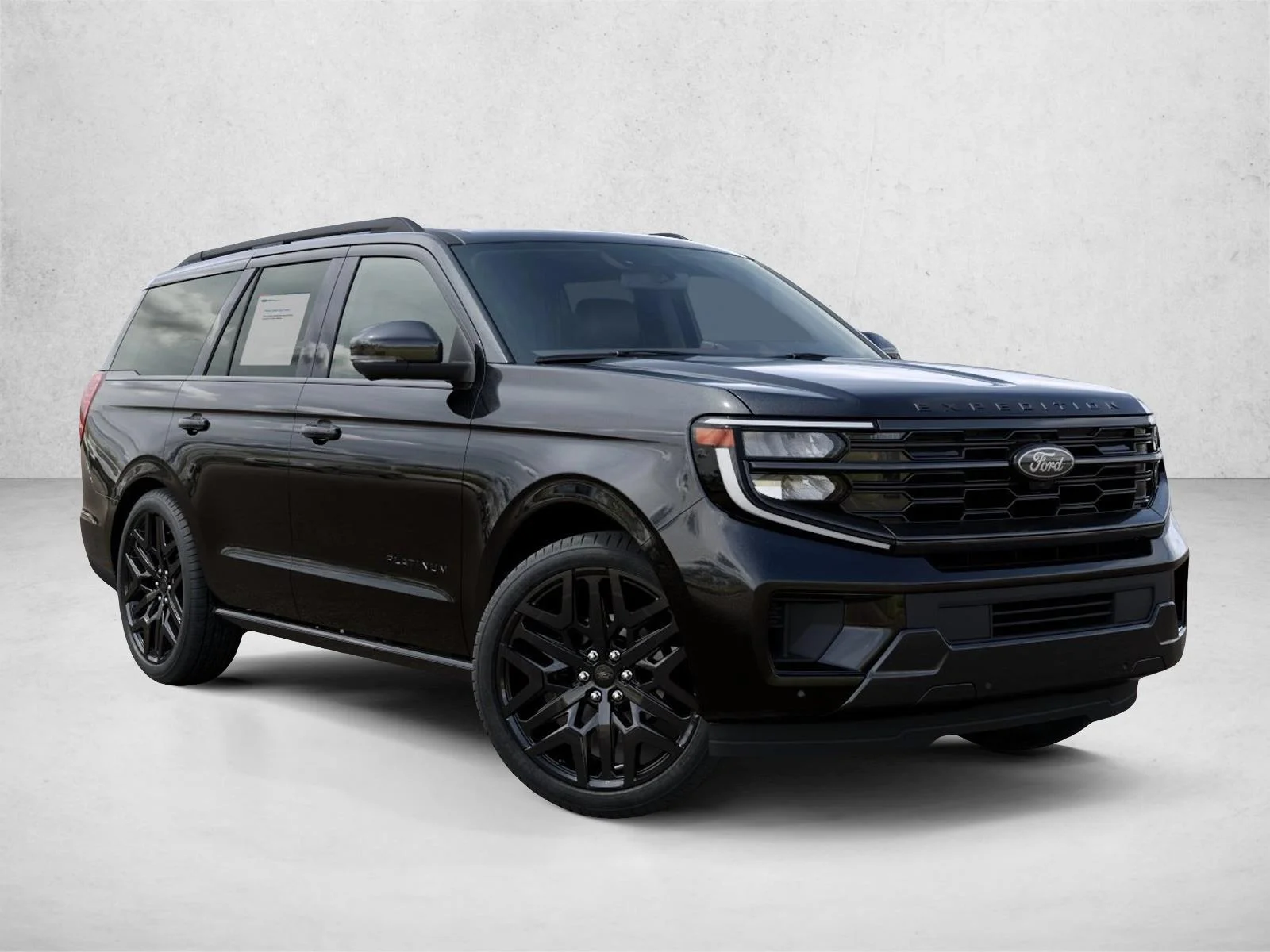 New 2027 Agate Black Metallic Ford Platinum image 4