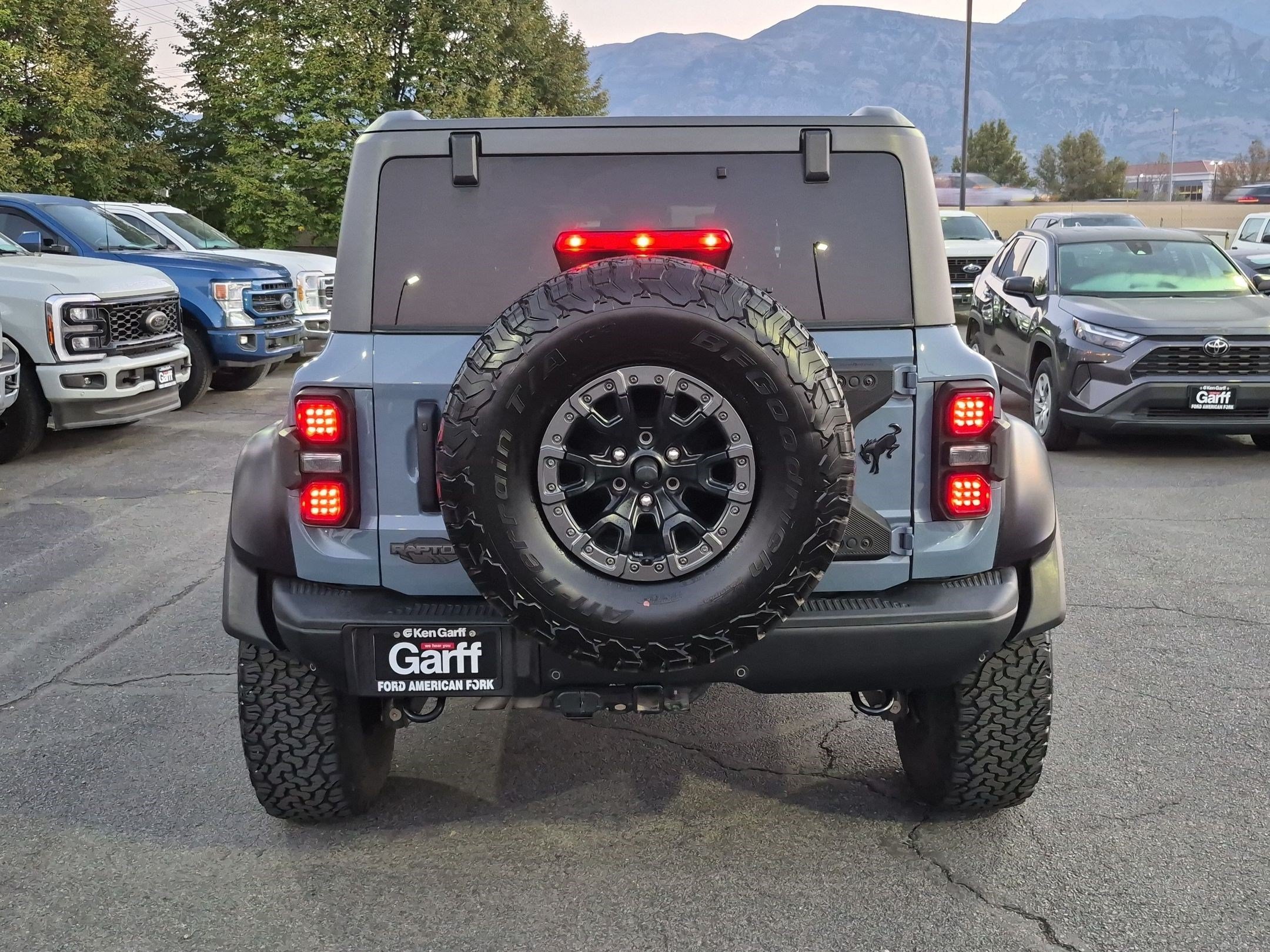 Used 2023 Azure Gray Metallic Ford Raptor image 4