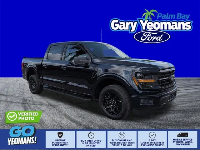 New 2026 Antimatter Blue Metallic Ford XLT image 1