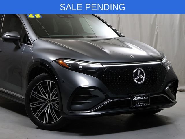 Certified 2023 Mercedes-Benz EQS SUV Base with VIN 4JGDM2EB2PA001839 for sale in Northbrook, IL