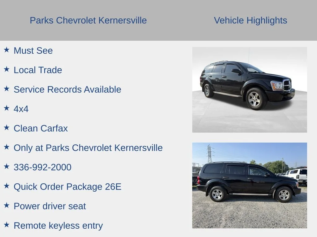 Used 2004 Black Dodge SLT image 5