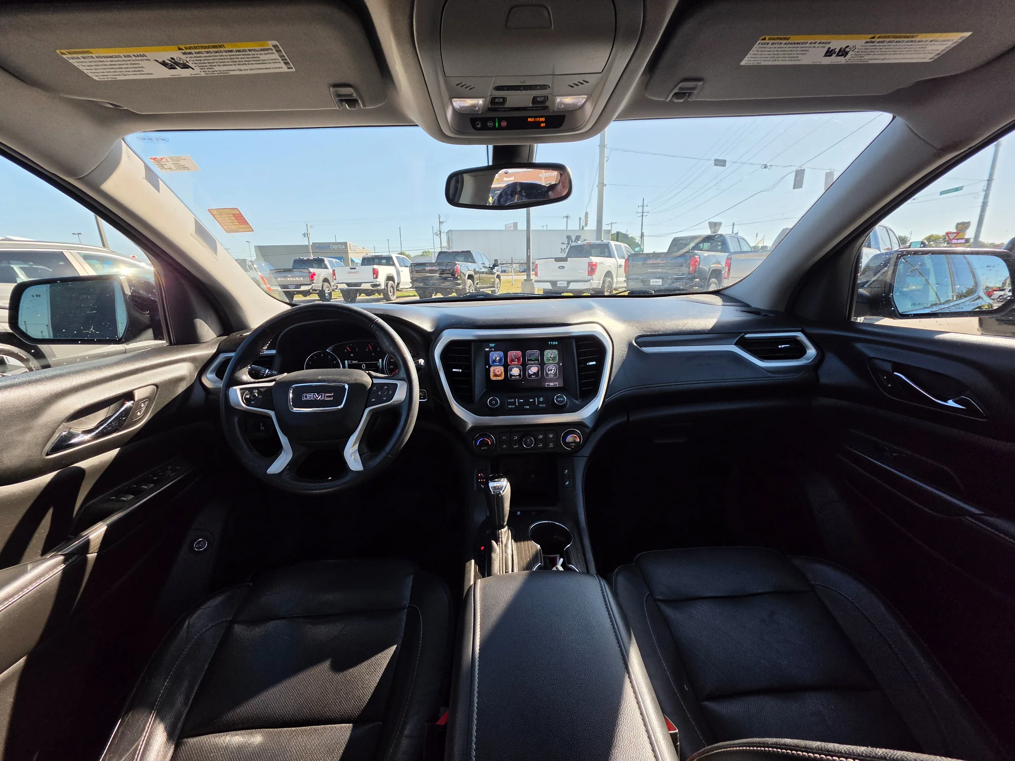 Used 2017 Ebony Twilight Metallic GMC SLT image 15