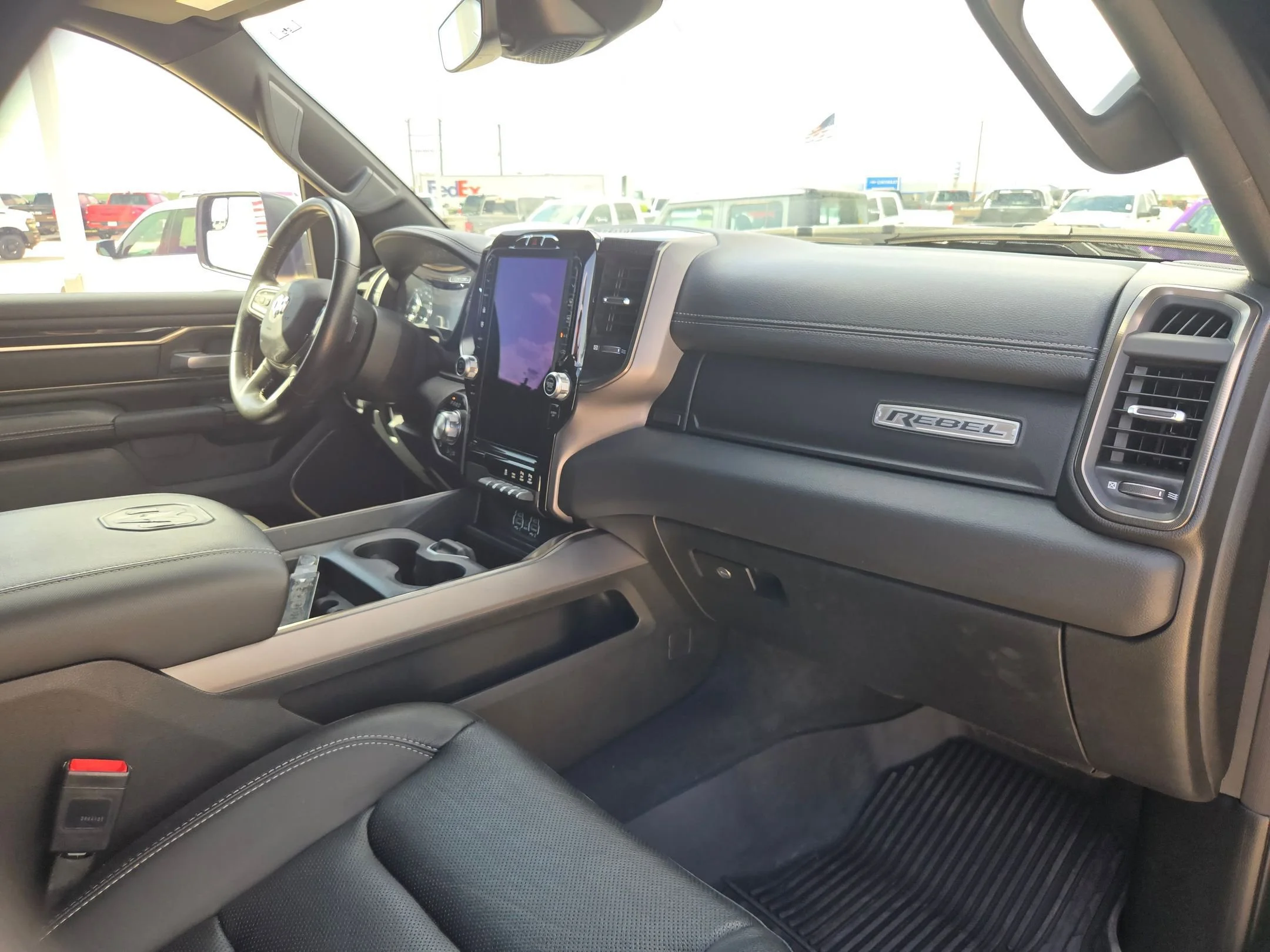 Used 2021 Maximum Steel Metallic Clearcoat Ram Rebel image 25