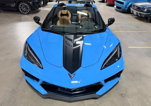 Used 2023 Blue Chevrolet Stingray image 4