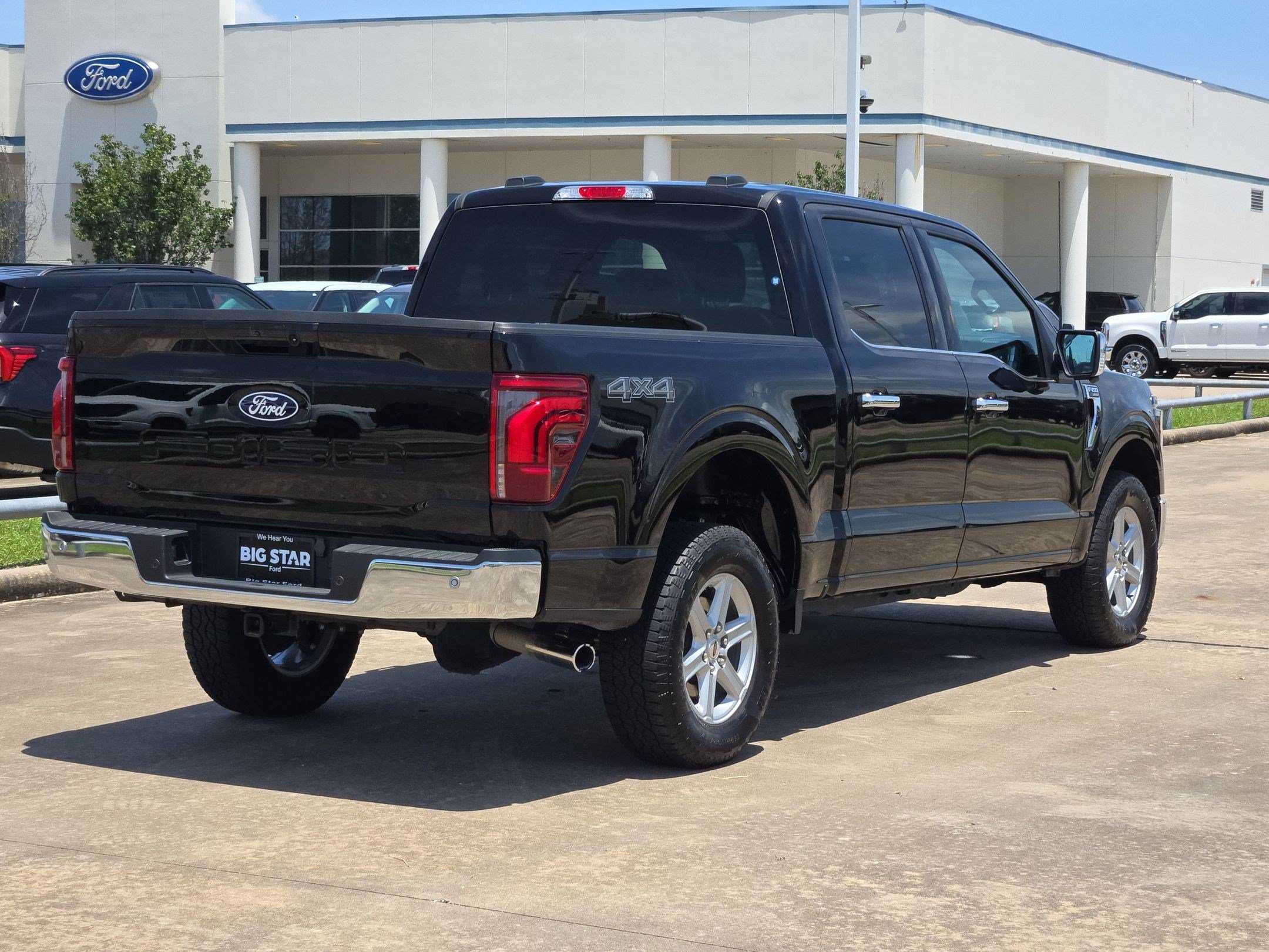 Certified Used 2025 Blue Ford Lariat image 3