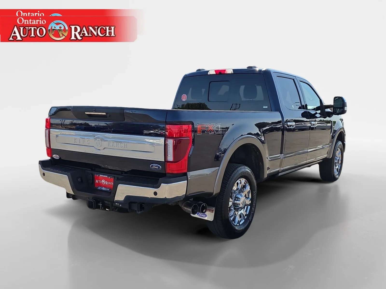 Used 2022 Antimatter Blue Metallic Ford King Ranch image 5