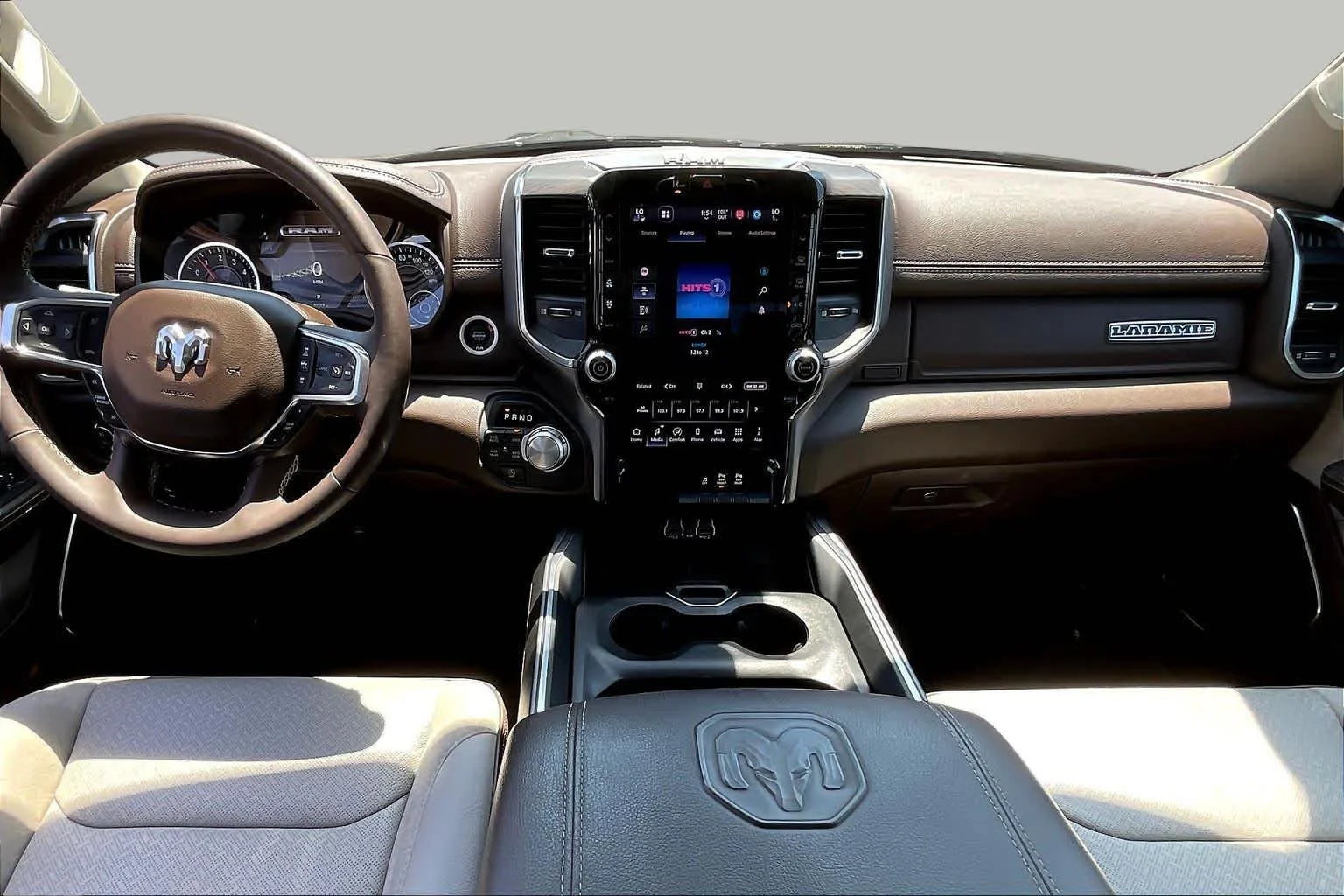 Used 2025 Diamond Black Crystal Pearlcoat Ram Laramie image 29