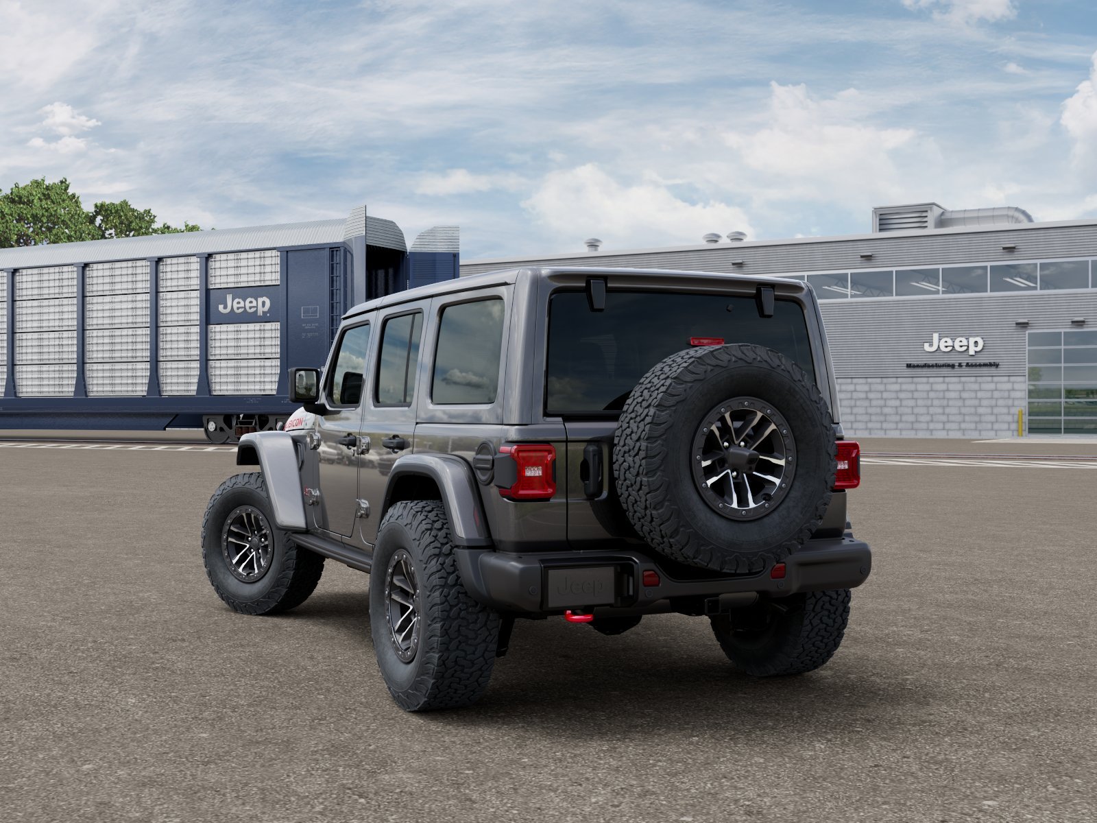 New 2026 Granite Crystal Metallic Clear-Coat Exterior Paint Jeep  image 12