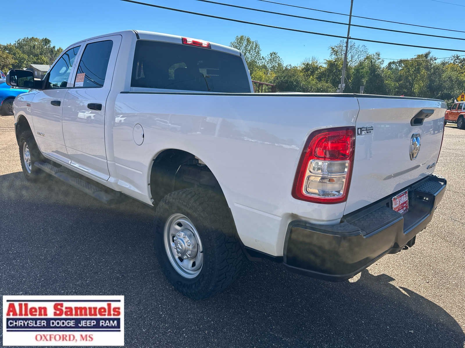 Used 2022 Bright White Clearcoat Ram Tradesman image 6