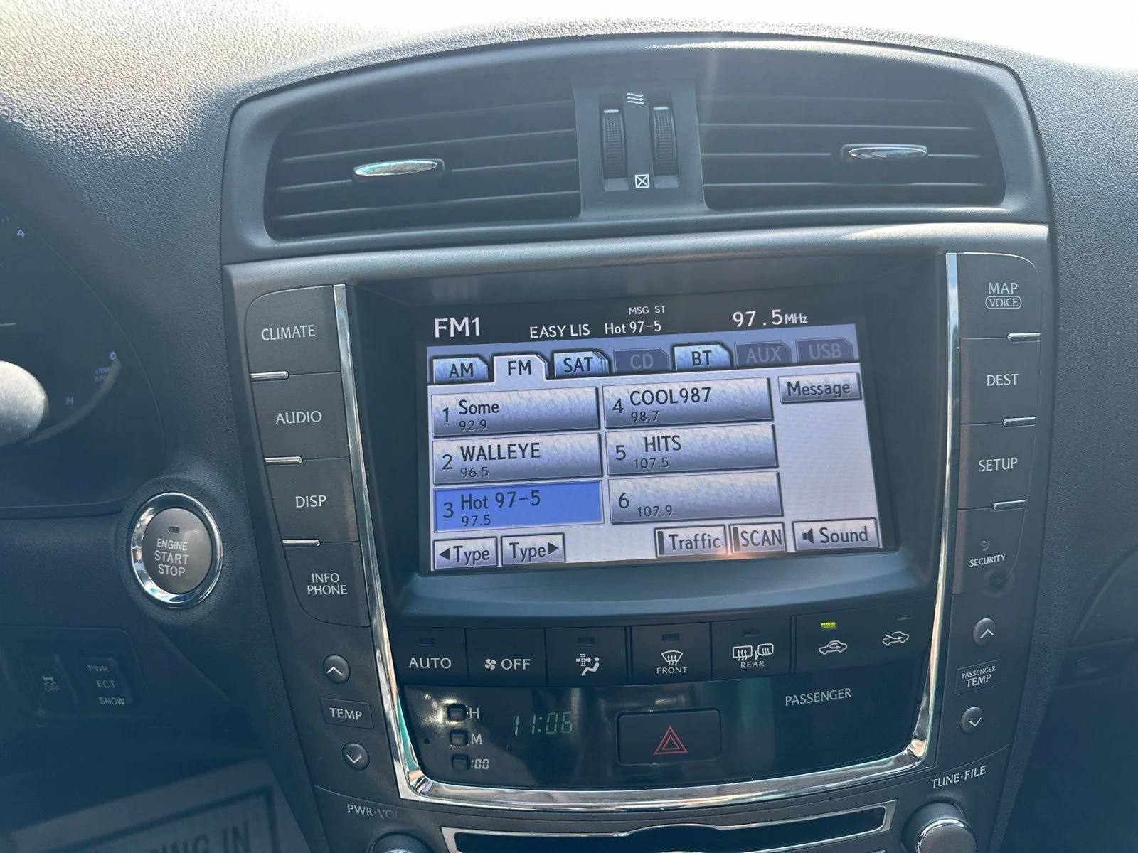 Used 2011 Black Lexus 250 image 58
