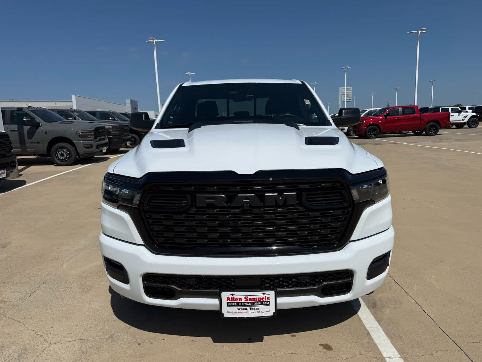 New 2026 Bright White Clearcoat Ram Express image 3