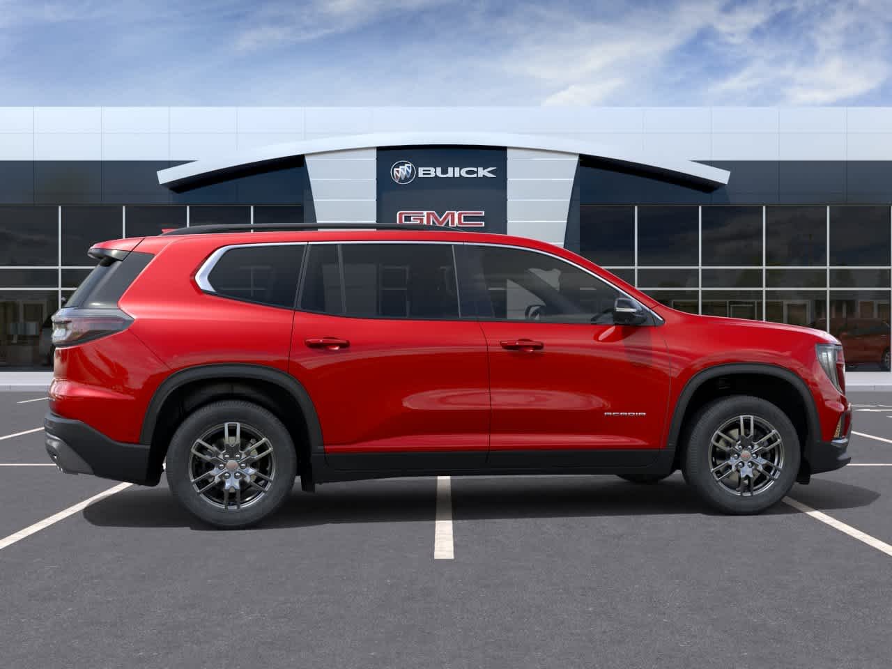 New 2026 Volcanic Red Tintcoat GMC Elevation image 5