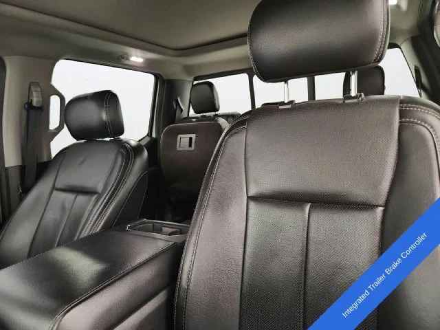 Used 2018 White Platinum Ford Lariat image 11