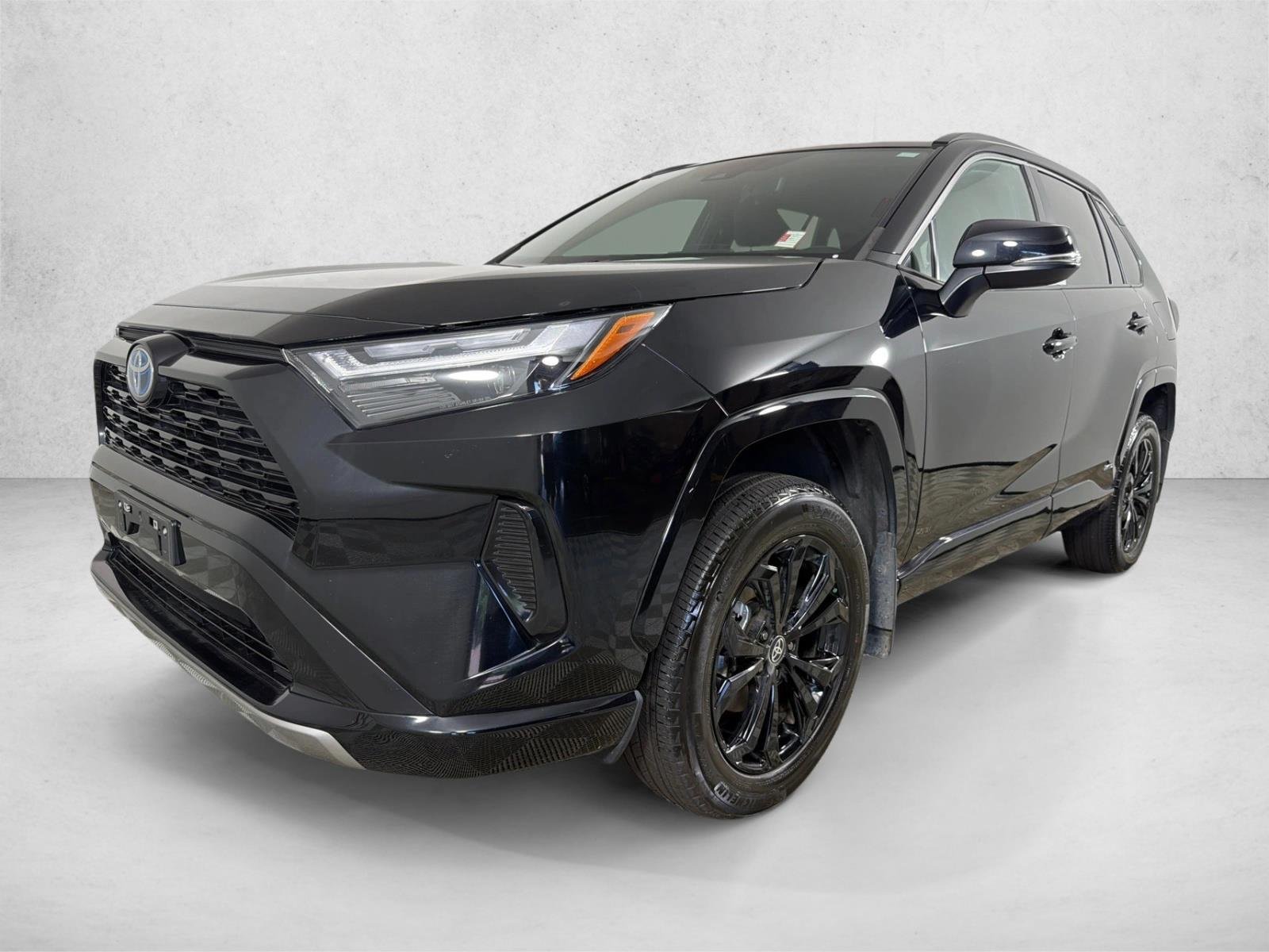 Certified Used 2024 Midnight Black Metallic Toyota Hybrid SE image 7