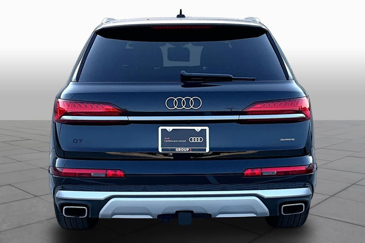 Used 2025 Mythos Black Metallic Audi Premium Plus image 5