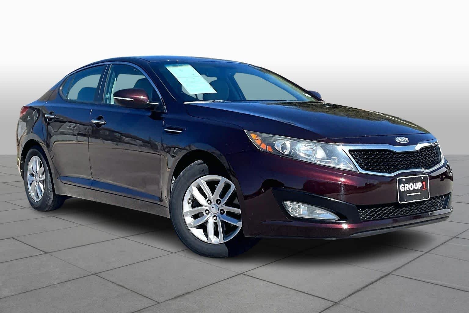 Used 2013 Kia Optima LX with VIN 5XXGM4A75DG248853 for sale in Round Rock, TX