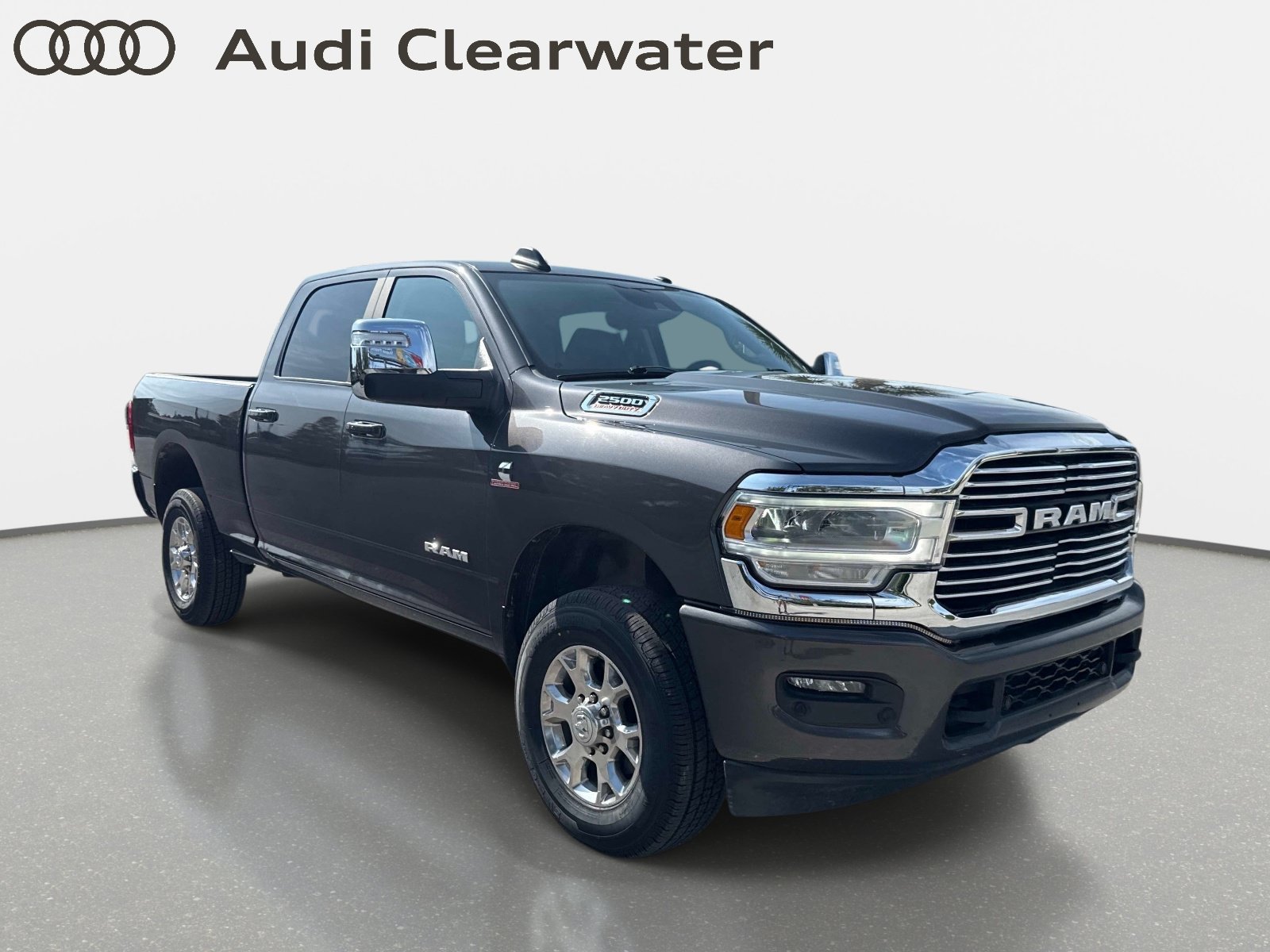Used 2024 Granite Crystal Metallic Clearcoat Ram Laramie image 6