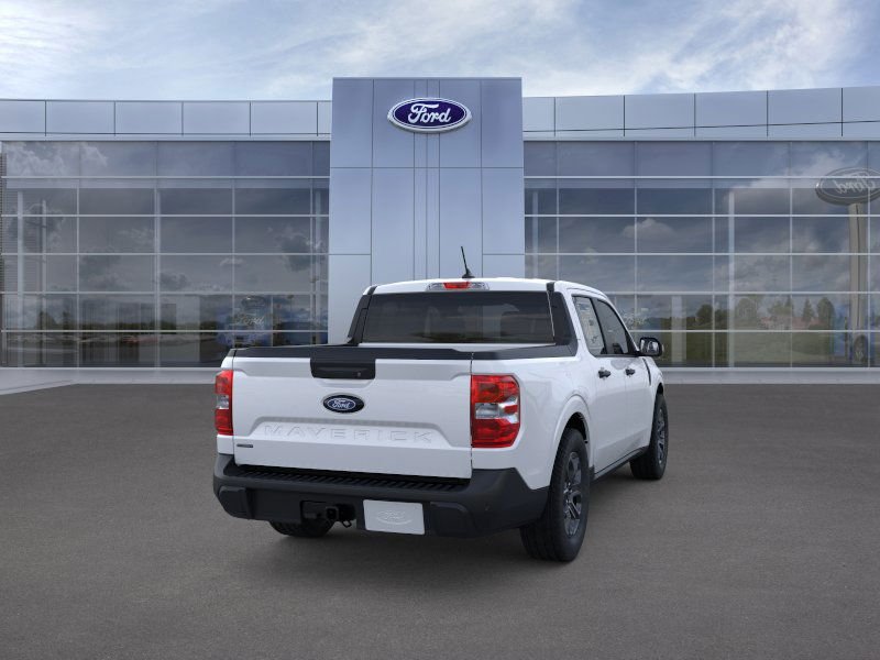 New 2025 Space White Metallic Ford XLT image 8