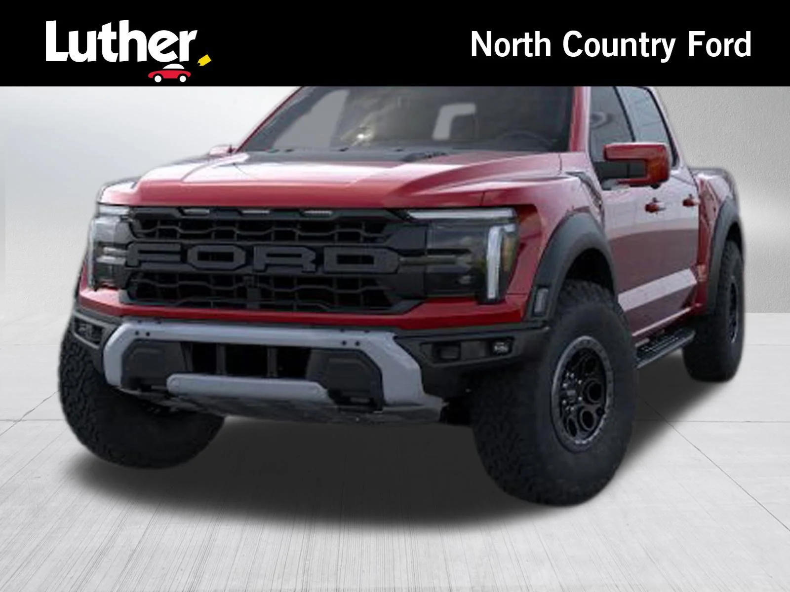 New 2025 Rapid Red Metallic Tinted Clearcoat Ford Raptor® image 2
