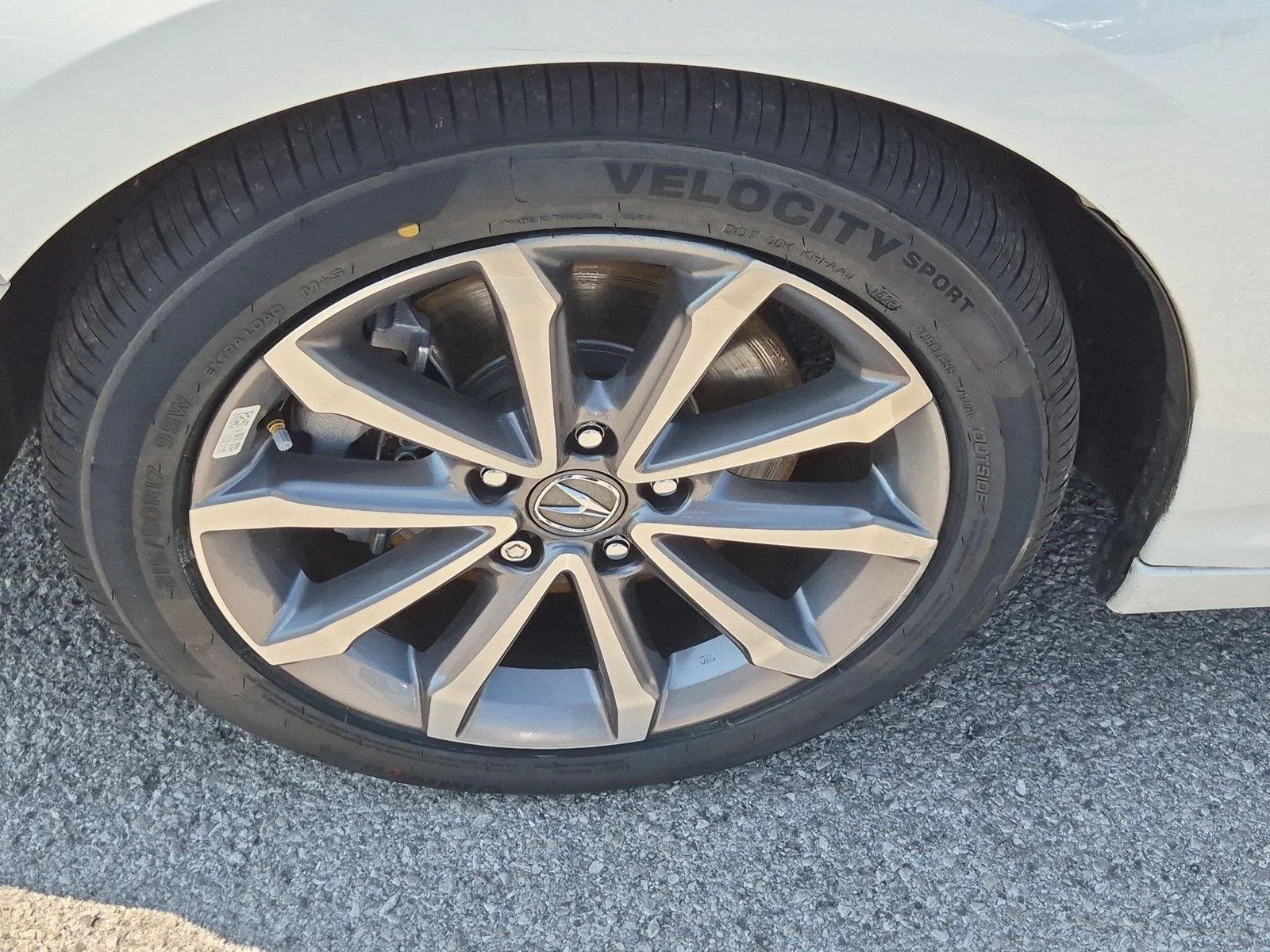 Used 2024 Platinum White Pearl Acura BASE image 10