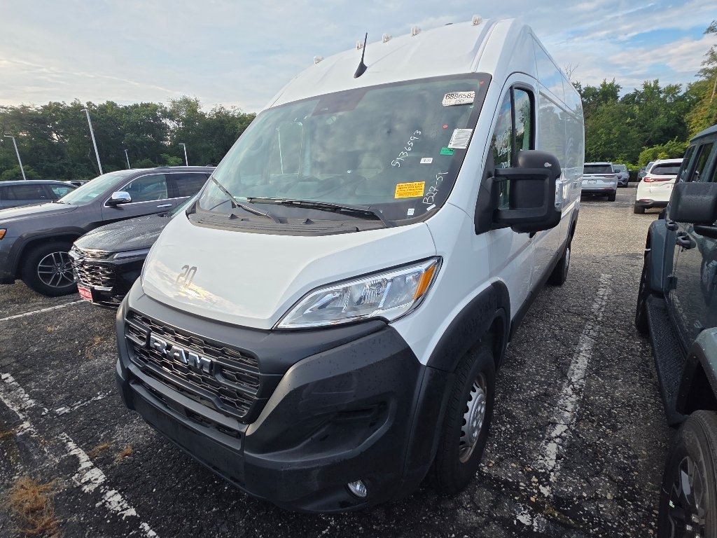 Used 2026 Bright White Clear Coat Ram High Roof image 1