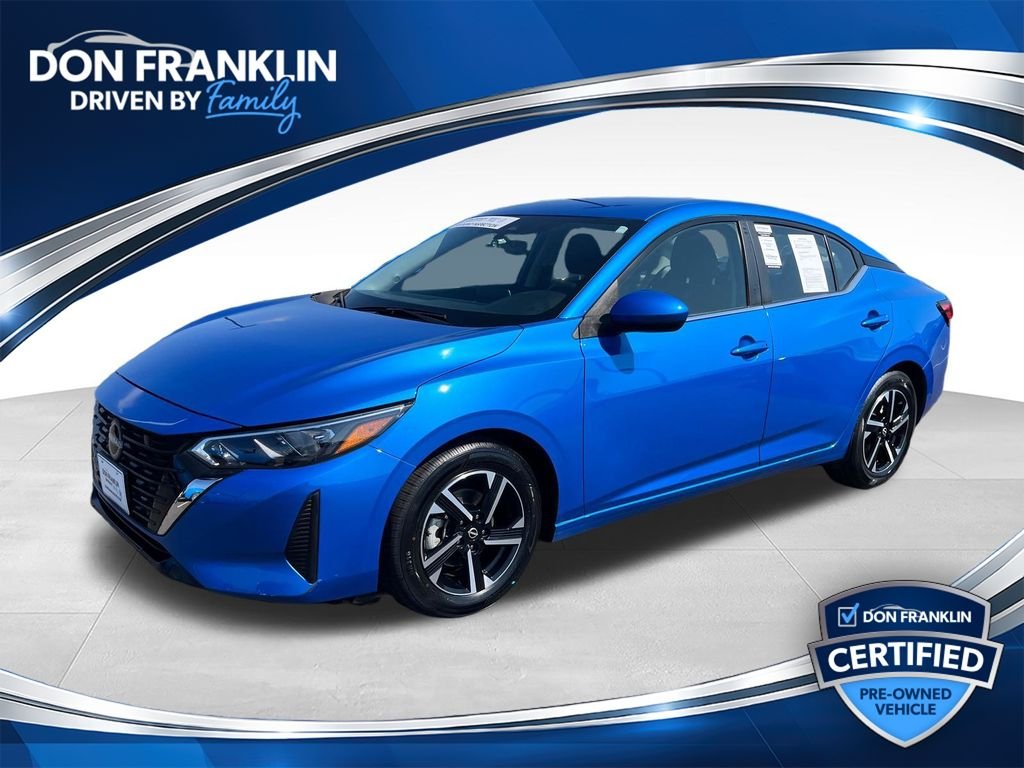Used 2025 Blue Nissan SV image 1