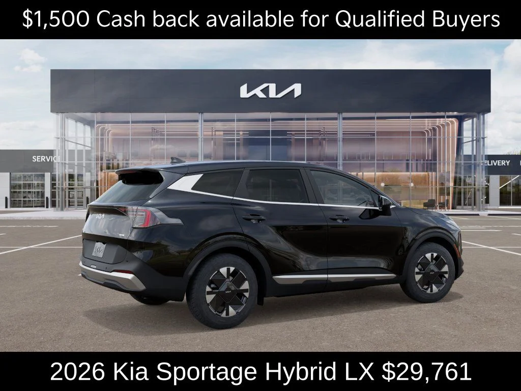 New 2026 Fusion Black Kia LX image 7