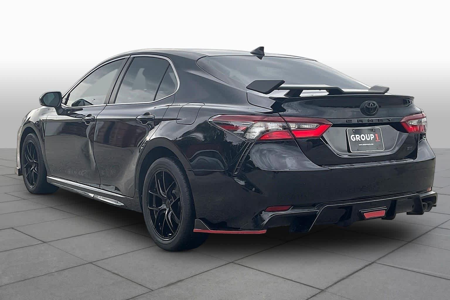 Used 2024 Midnight Black Metallic Toyota SE Nightshade image 11