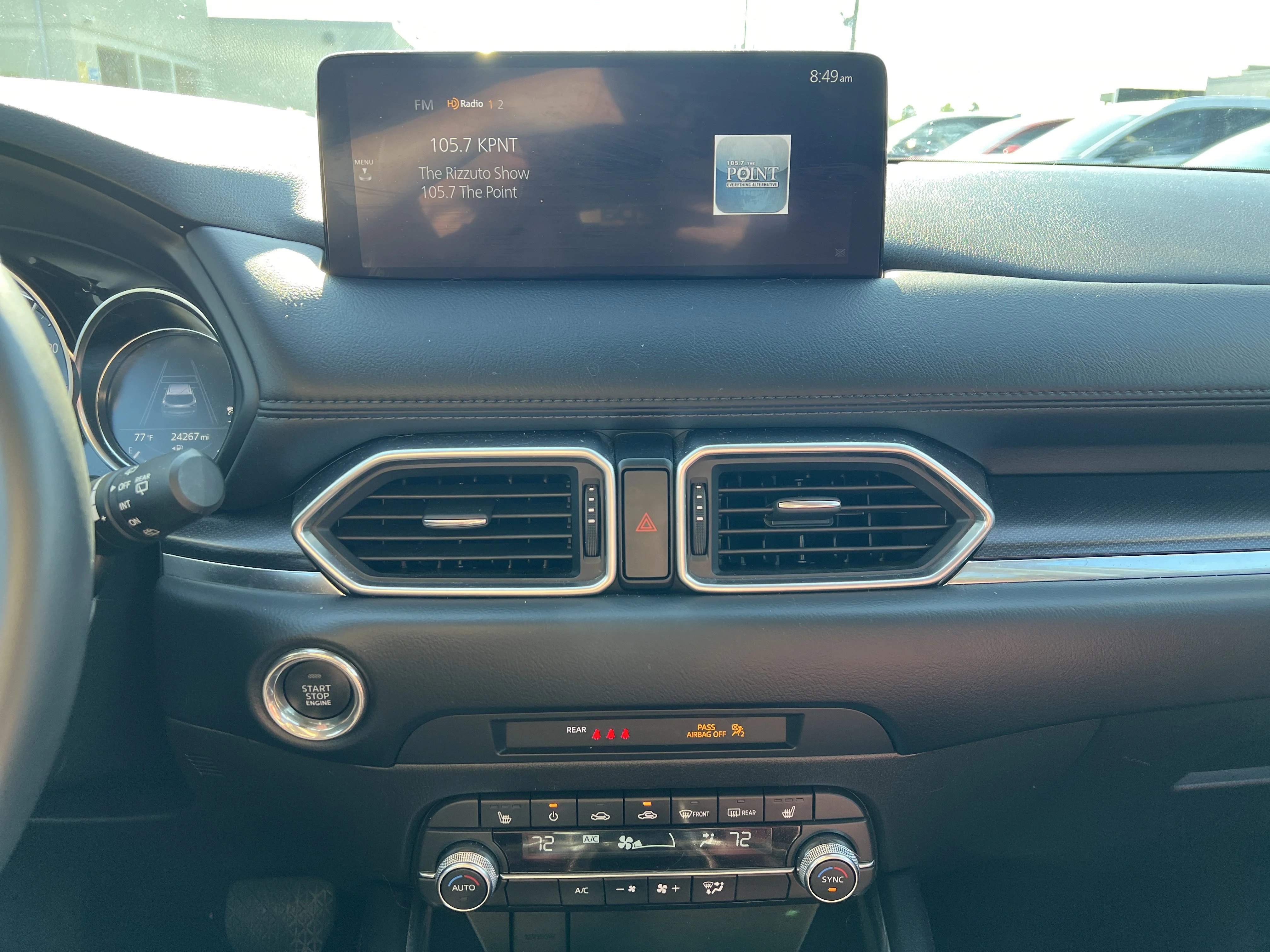 Used 2023 Polymetal Gray Mazda 2.5 S Carbon Edition image 11