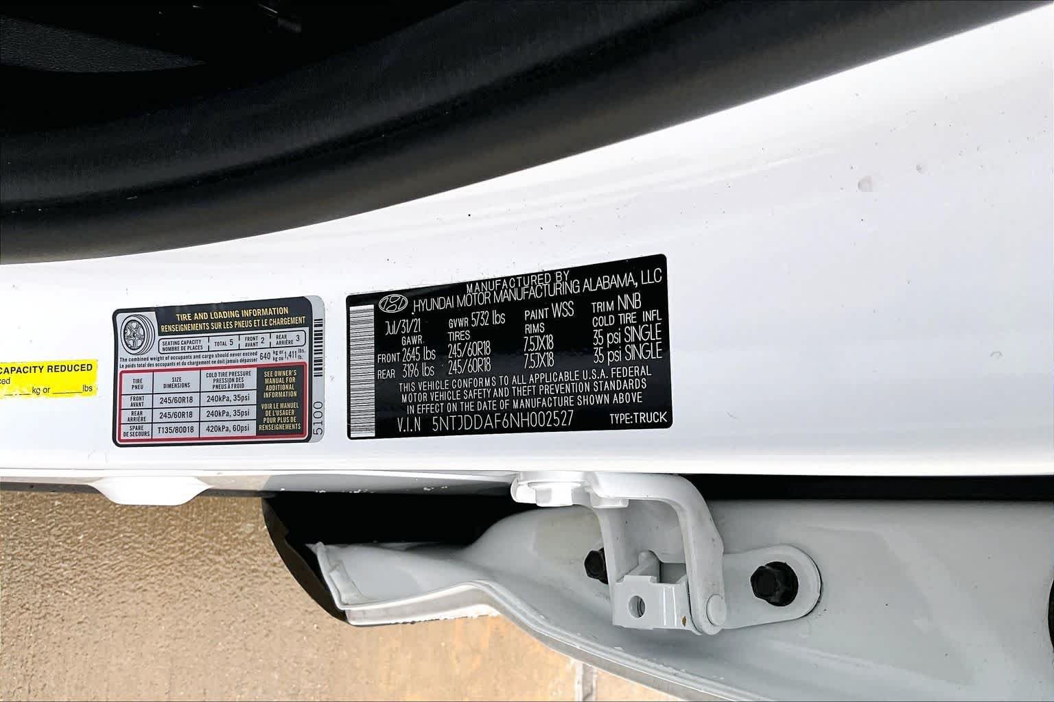 Used 2022 Ice White Hyundai SEL Premium image 34