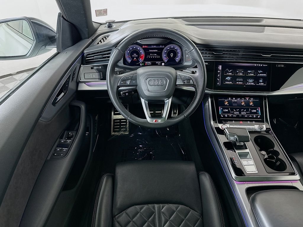 Used 2020 Glacier White Metallic Audi 4.0T Prestige image 25